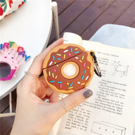 Funda Silicona Donuts para AirPods Pro Compatible con Apple - Image 3