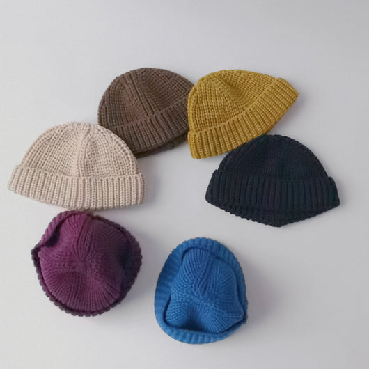 Gorro Infantil de Punto en Cuero Melón con Capucha - Image 9