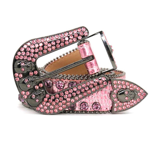 Cinturón de Moda Diamond Gun Color - Accesorio Personalidad - Image 10