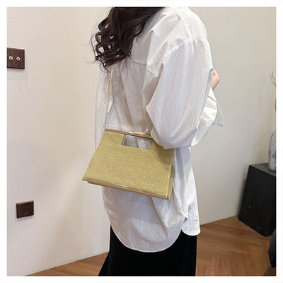 Bolso Mensajero Brillante para Mujer con Asa de Mano - Image 36