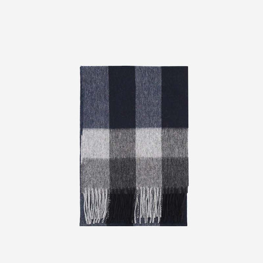 Bufanda Cuadros Gruesa Minimalista para Hombre y Mujer - Image 11