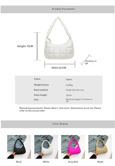 Bolso Bandolera Lunar de Un Hombro - Diseño Minimalista para Mujer - Image 25