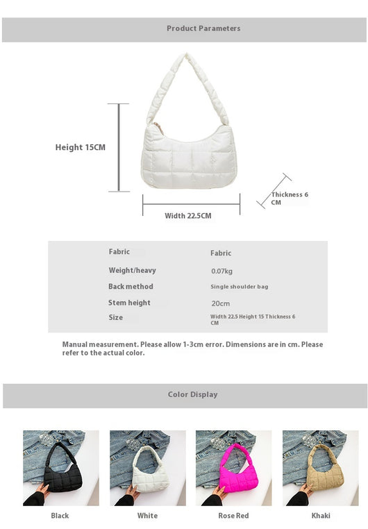 Bolso Bandolera Lunar de Un Hombro - Diseño Minimalista para Mujer - Image 25