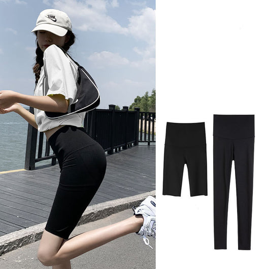 Leggings Deportivos Levantadores de Cadera - Diseño Shark de 5 Puntos