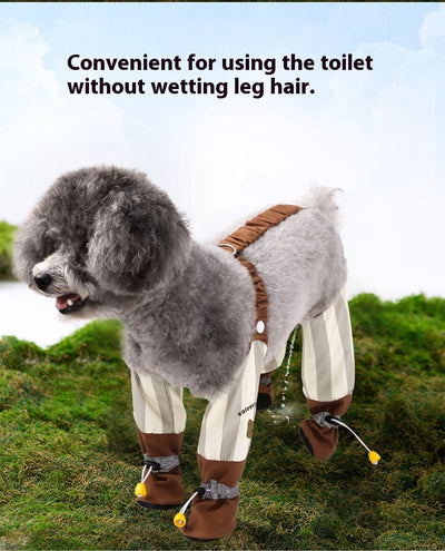 Pantalones Protectores para Perros Otoño-Invierno Ajustados Antipolvo - Image 21