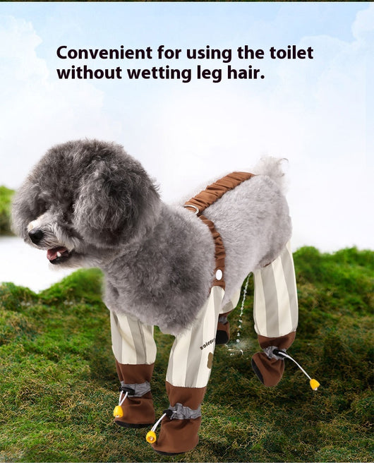 Pantalones Protectores para Perros Otoño-Invierno Ajustados Antipolvo - Image 21