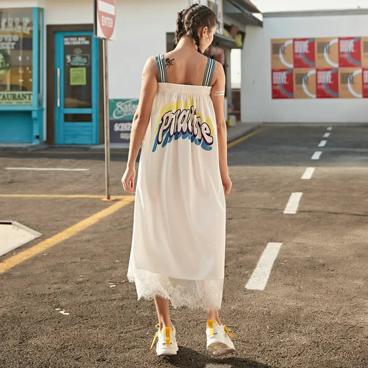 Falda Larga Elegante con Encaje Delicado y Estilo Fairy - Image 28