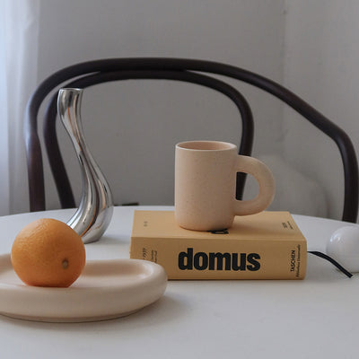 Taza de Cerámica para Café con Asa Gruesa y Diseño Elegante - Image 10