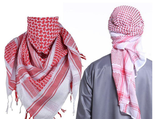 Pañuelo Cuadrado Keffiyeh Tradicional Medio Oriente Dubai - Image 8