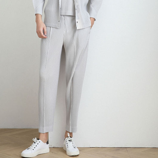 Pantalones Holgados Casuales Summer Folds para Hombre - Image 2