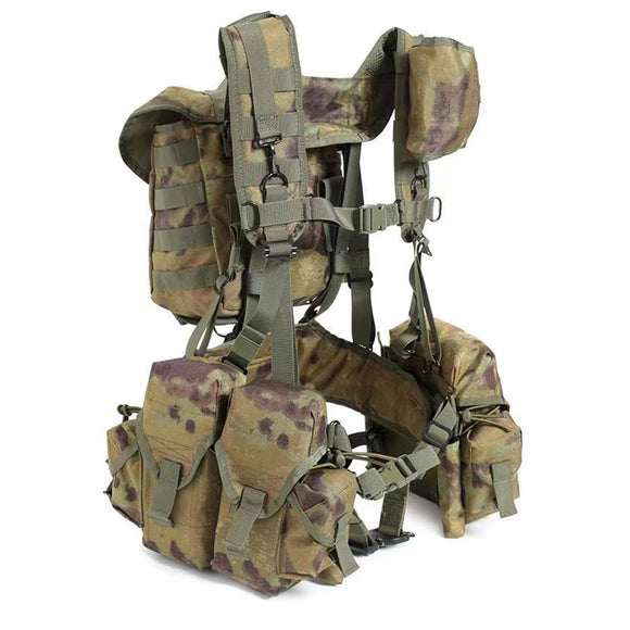 Chaleco Táctico Militar Camuflaje M-1 para Deportes y Aventura