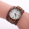 Reloj de Pulsera Vintage Cuero Genuino para Mujer - Diseño Clásico Antique