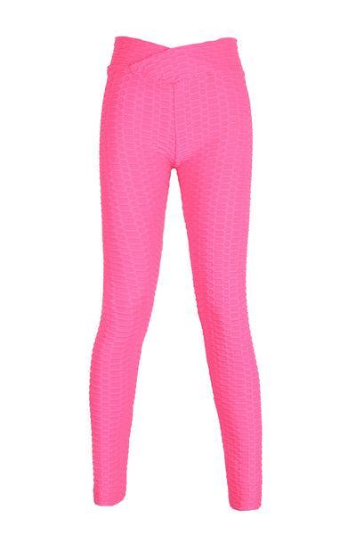 Pantalones Yoga Jacquard V Cintura Alta - Ajustados Deportivos - Image 8