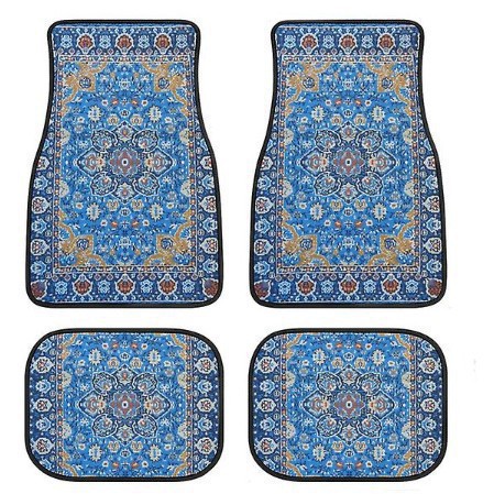 Juego de Tapetes para Auto Estilo Bohemio Retro - Image 24