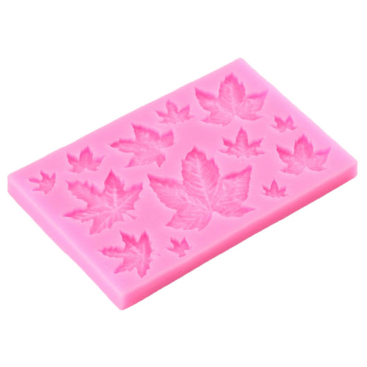 Molde de Silicona Hoja de Arce para Repostería y Decoración - Image 2