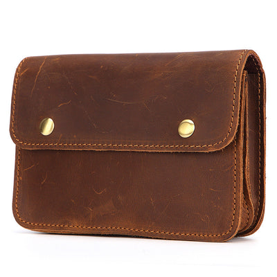 Cinturón Bolsa Multifuncional de Cuero Genuino para Caballo