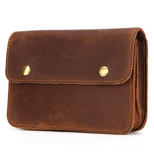 Cinturón Bolsa Multifuncional de Cuero Genuino para Caballo