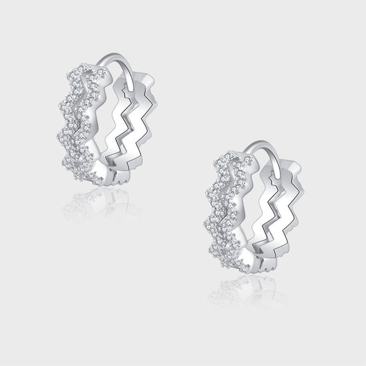 Aretes de Plata 925 Diseño Trenza Retorcida - Elegancia Minimalista - Image 4