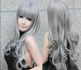 Peluca Rizada de Seda Térmica 80cm - Cabello Largo y Voluminoso - Image 6