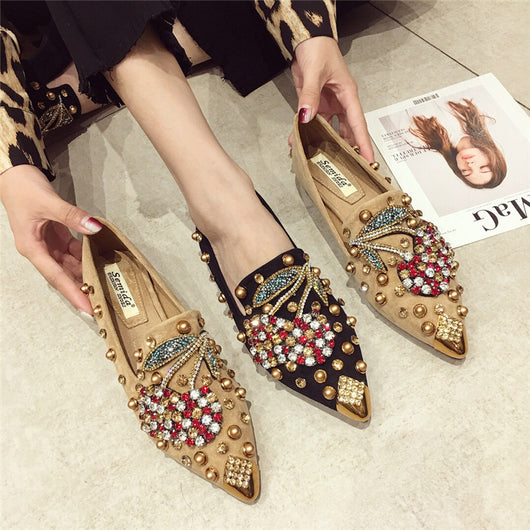 Zapatos Planos de Punta Fina - Diseño Elegante y Versátil