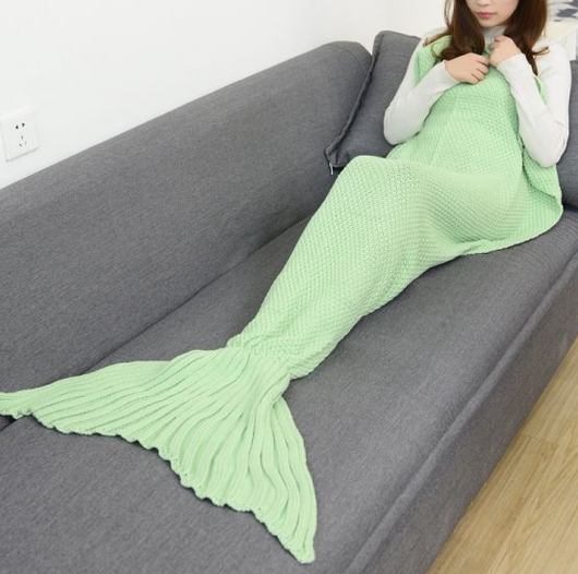 Manta Cola de Sirena para Dormir - Cozy Knit - Image 15
