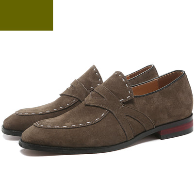 Zapatos de Cuero Satinado con Punta Afilada - Image 10