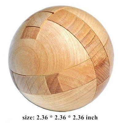 Bola Mágica de Madera - Juego de Rompecabezas para Entrenar el Cerebro - Image 3