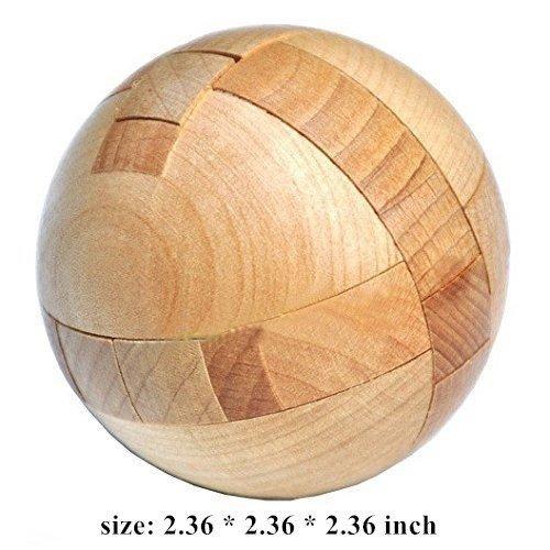 Bola Mágica de Madera - Juego de Rompecabezas para Entrenar el Cerebro - Image 3