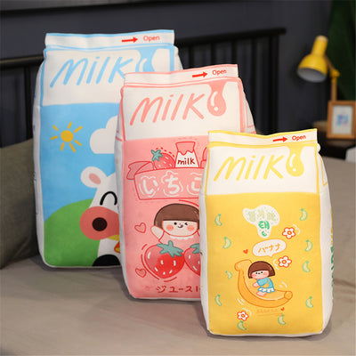 Almohada Cojín Peluche Leche - Juguete Creativo Infantil - Image 2
