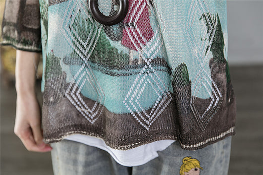 Camiseta Suelta Estampada - Image 3