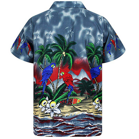 Camisa Suelta Estampada de Algodón - Image 2