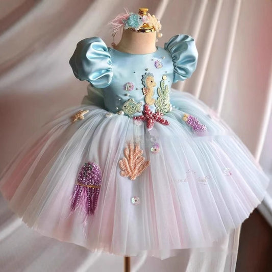 Vestido Princesa Niña FARCENT con Falda Voluminosa Burbuja - Image 2