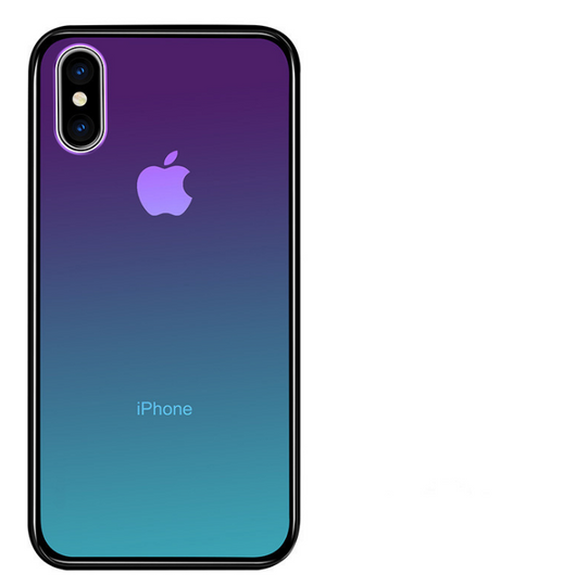 Funda de Teléfono Antigolpes con Vidrio Templado y Gradiente HD - Image 3