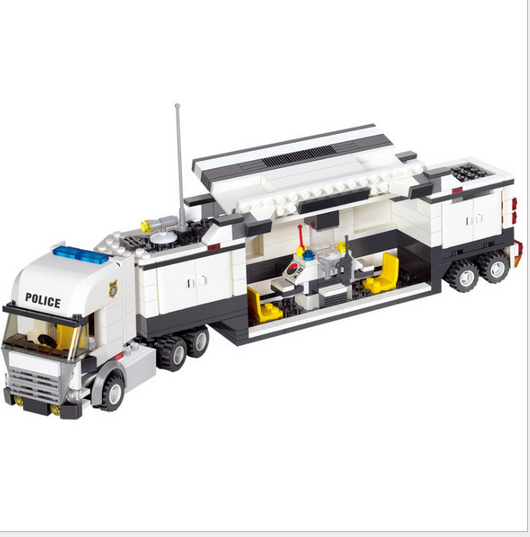 Puzzle de Policía 511 Piezas - Juguete de Construcción de Microbloque - Image 4