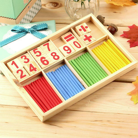 Palitos de Conteo Montessori de Madera - Juguete Educativo para Matemáticas - Image 7