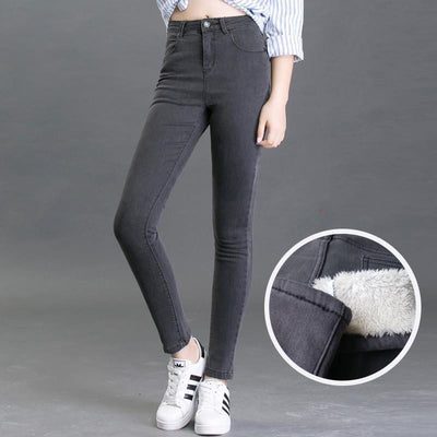 Jeans Cashmere Cintura Alta para Mujer - Image 10