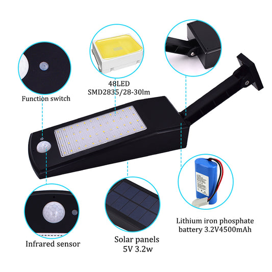 Luz Solar Ajustable LED - Image 2