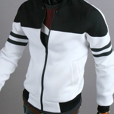 Chaqueta para Hombre con Diseño de Costuras Decorativas en Cinta - Image 2