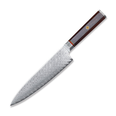 Cuchillo de Cocina con Mango Octagonal de Acero Damasco - Image 9