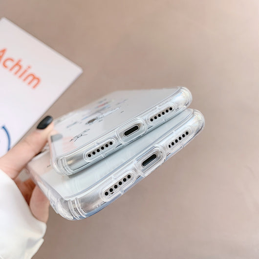 Funda para teléfono transparente con diseño de astronauta - Image 6