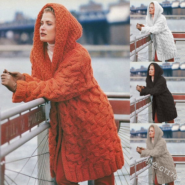 Sudadera Gruesa con Capucha Estilo Salvaje