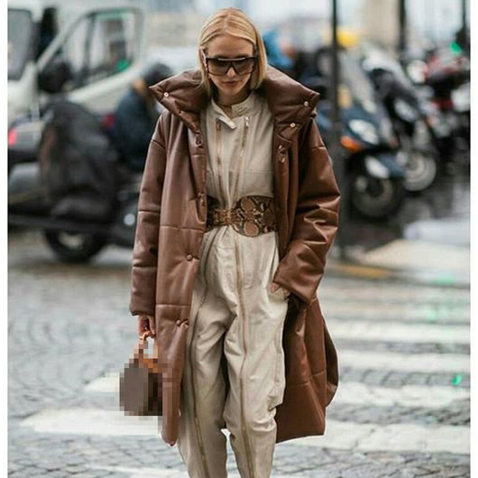 Chaqueta Acolchada de Algodón para Otoño e Invierno - Image 9