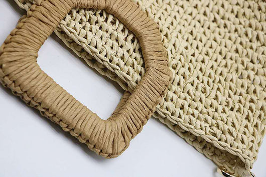 Bolsa de Playa con Asas de Madera - Image 6