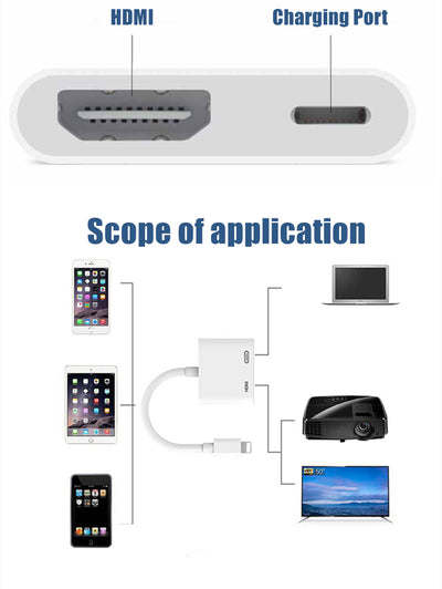 Cable Adaptador Lightning a HDMI - Espejo de Pantalla en HD - Image 3