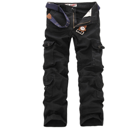 Pantalones de Trabajo Multibolsillos XL - Casuales Cómodos para Hombre - Image 6
