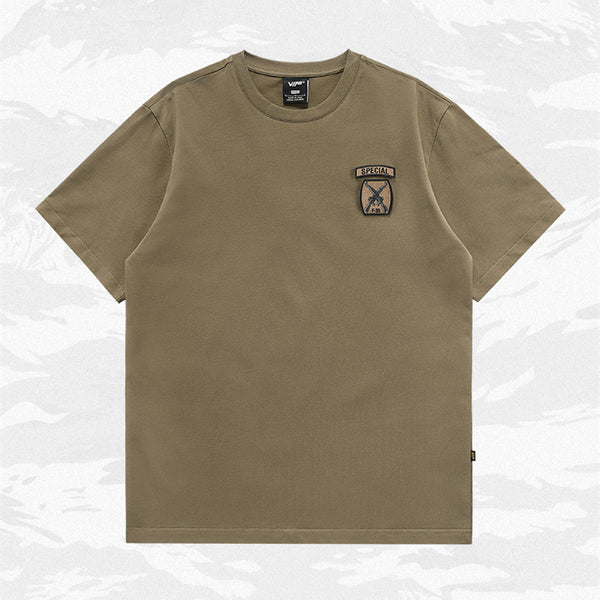 Playera Casual Holgada de Algodón para Hombre