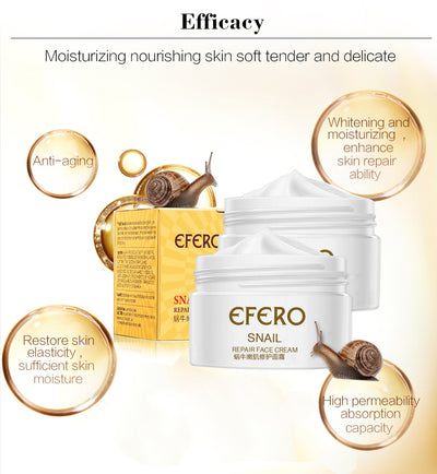 Crema Facial Reafirmante con Baba de Caracol - Hidratación Profunda y Poros Minimizados - Image 4