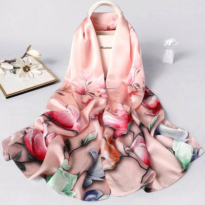 Pañuelo de Seda Estilo Cheongsam para Mamá - Versátil para Primavera y Otoño - Image 11