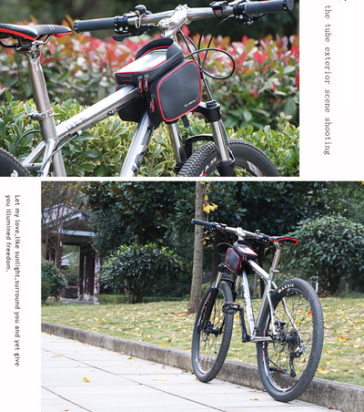 Bolsa Frontal para Bicicleta de Montaña Wheelup - Image 4