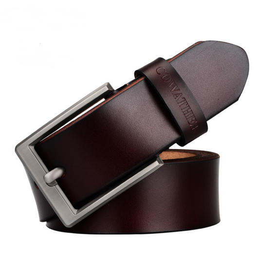 Cinturón de Cuero Premium para Hombre con Hebilla de Pasador - Estilo Casual y Ejecutivo - Image 4